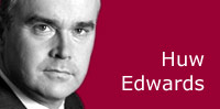 Patron for Cancer Research Wales - Huw Edwards