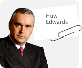 Patron to Cancer Research Wales Huw Edwards