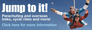 Parachuting and Overseas events