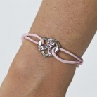 Heart Ribbon Bracelet